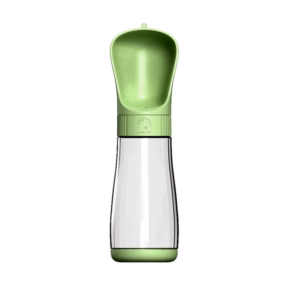 CoolNest Dog Travel Water Bottle – Leak-Proof Hydration Bottle with Food Storage Option