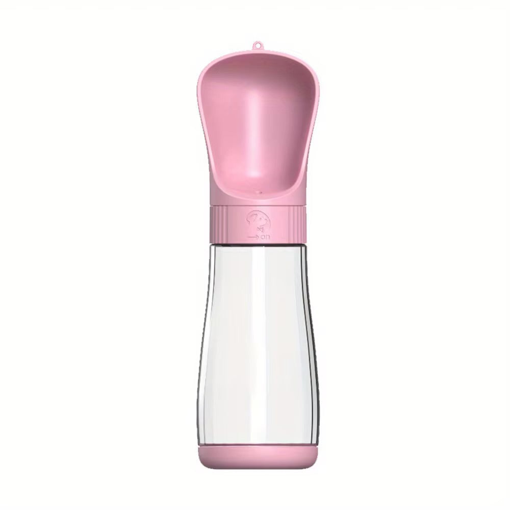 CoolNest Dog Travel Water Bottle – Leak-Proof Hydration Bottle with Food Storage Option
