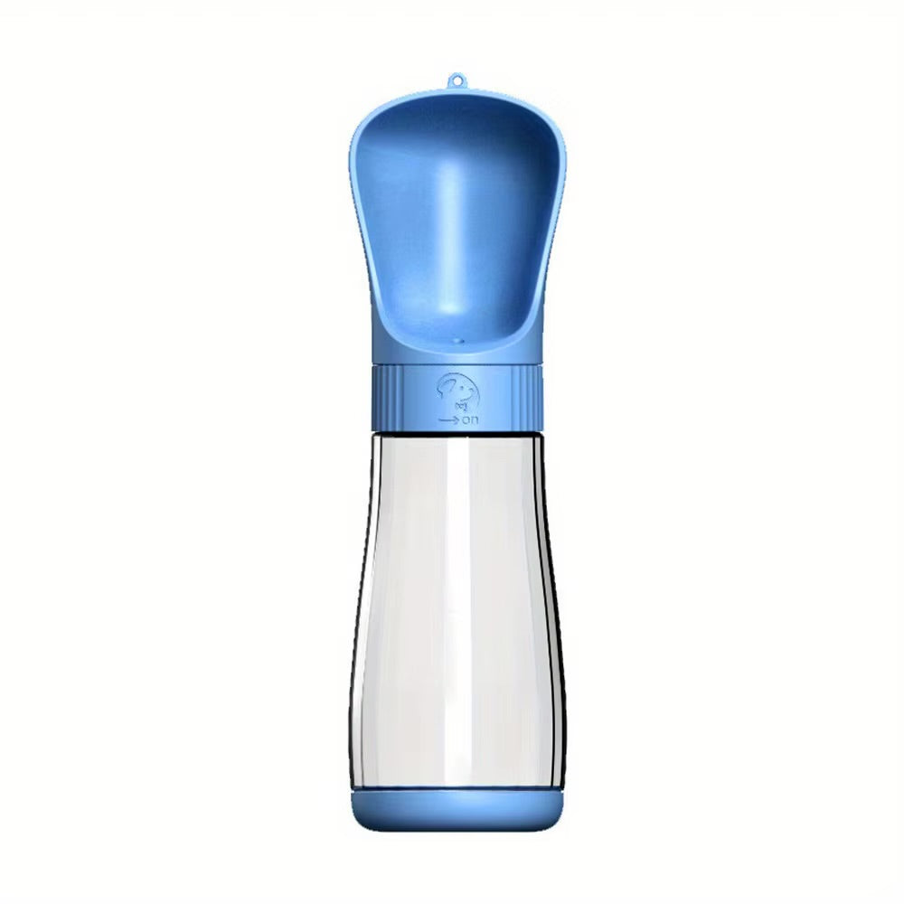CoolNest Dog Travel Water Bottle – Leak-Proof Hydration Bottle with Food Storage Option